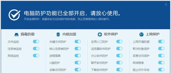 瑞星杀毒软件——你的防护伙伴（全面保护你的电脑免受病毒侵害）