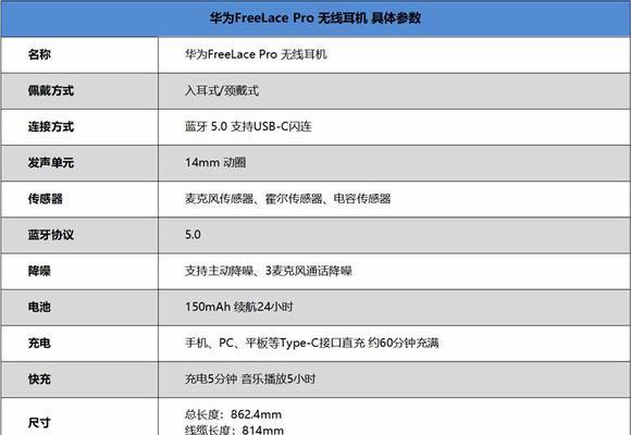 华为参数配置详细对比（了解不同型号华为手机的参数配置）